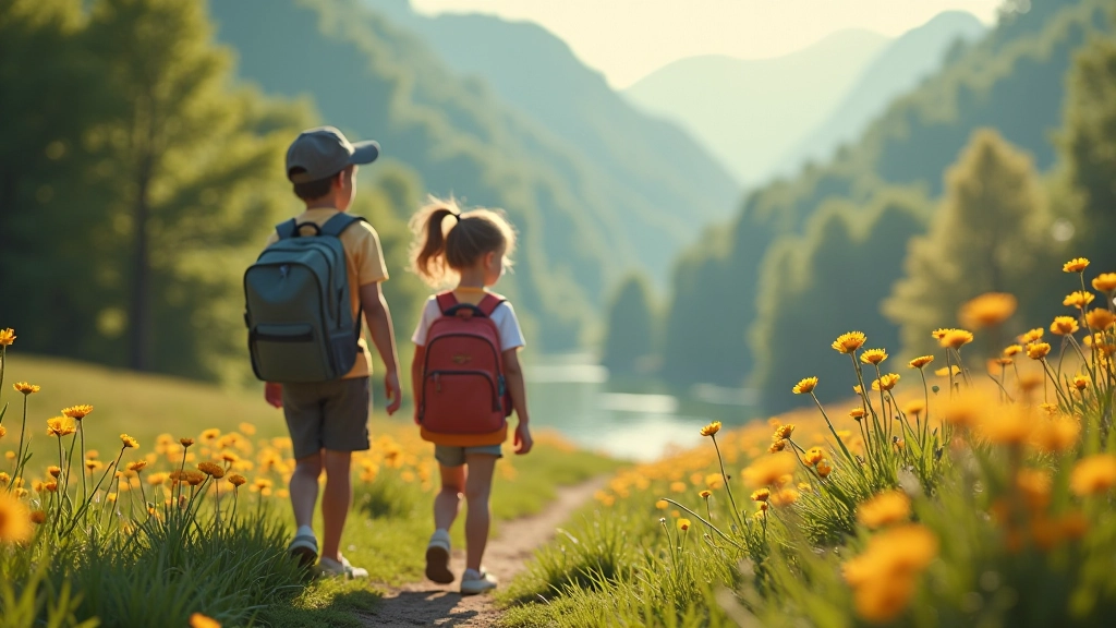 Turistas žiūri į oras prognoze su žemėlapiu prie ežero